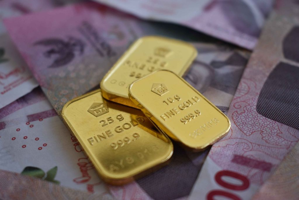 Caída récord de reservas en junio a pesar del rebote del&nbsp;oro